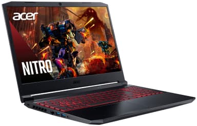 Acer Nitro 5 i5-11/16/512/3050Ti/144Hz 15,6" pelikannettava