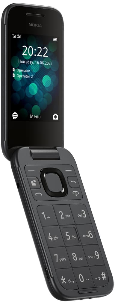 Nokia 2660 Flip matkapuhelin (musta)