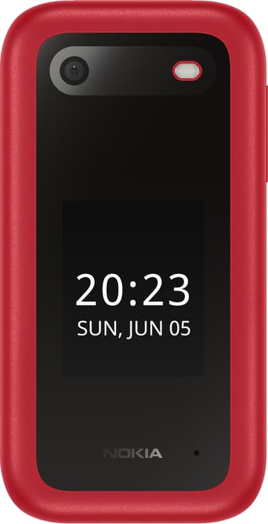 Nokia 2660 Flip matkapuhelin (punainen)
