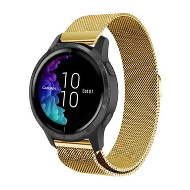 SKALO Milanese Loop to Garmin Venu 2 - Kulta