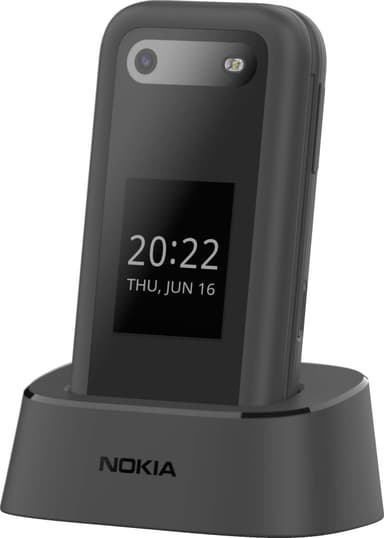 Nokia 2660 Flip matkapuhelin (musta)
