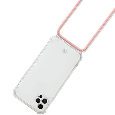 Kaulahihna iPhone 13 Prolle Black + Pink