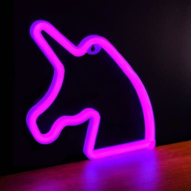 Neon-kyltti - Yksisarvinen