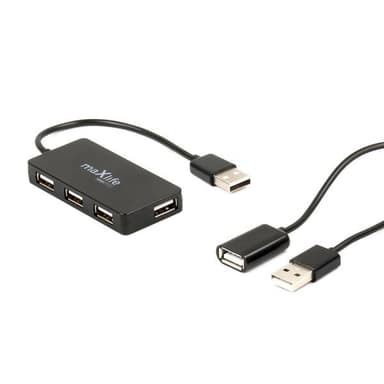 Maxlife USB-keskitin 4x porttia