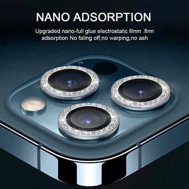 INF Kameran suojus 3 kpl Musta iPhone 13 Pro/13 Pro Max