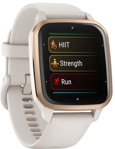 Garmin Venu Sq 2 Music älykello (Ivory & Gold)