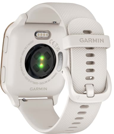 Garmin Venu Sq 2 Music älykello (Ivory & Gold)