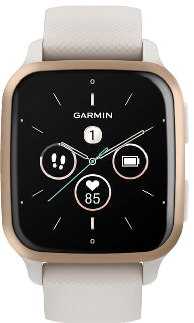 Garmin Venu Sq 2 Music älykello (Ivory & Gold)
