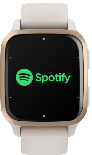 Garmin Venu Sq 2 Music älykello (Ivory & Gold)