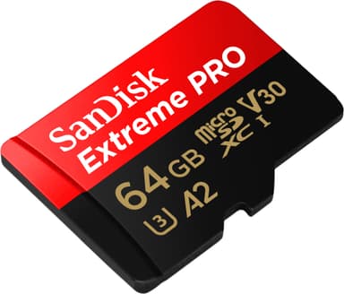 SanDisk Extreme PRO® 64GB microSDXC™ UHS-I card with Adapter