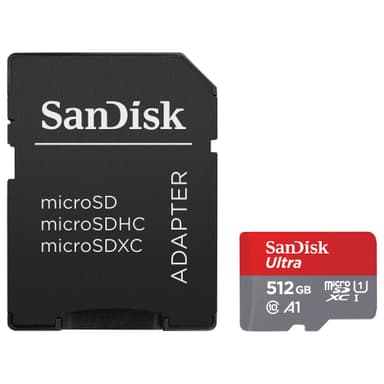 SanDisk Ultra® 512GB microSDXC™ UHS-I -kortti