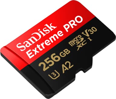 SanDisk Extreme PRO® 256GB microSDXC™ UHS-I card with Adapter
