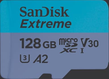 SanDisk Extreme® 128GB microSDXC™ UHS-I -kortti
