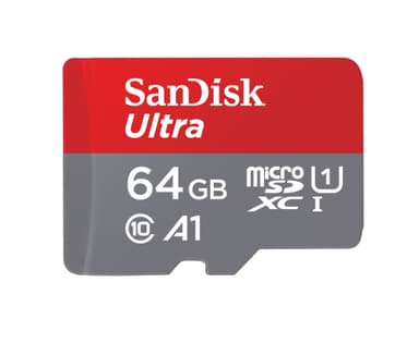 SanDisk Ultra® 64GB microSDXC™ UHS-I -kortti