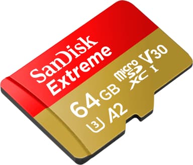 SanDisk Extreme® 64GB microSDXC™ UHS-I -kortti