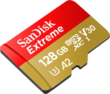 SanDisk Extreme® 128GB microSDXC™ UHS-I -kortti