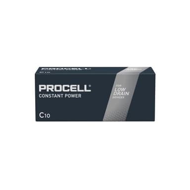 Paristo Duracell PROCELL Constant Baby, C, LR14, 1,5V - 10-pakkaus