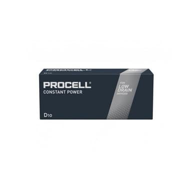 Paristo Duracell PROCELL Constant Mono, D, LR20, 1,5V - 10-pakkaus