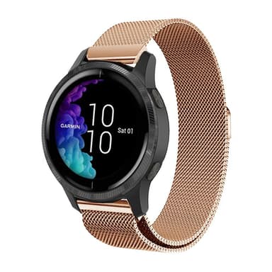 SKALO Milanese Loop to Garmin Venu 2 - Ruusukulta