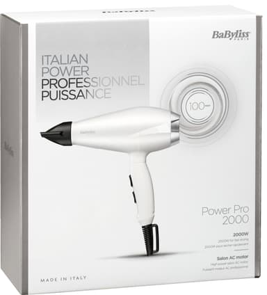 BaByliss Speed Pro 2000 hiustenkuivaaja BA6704WE