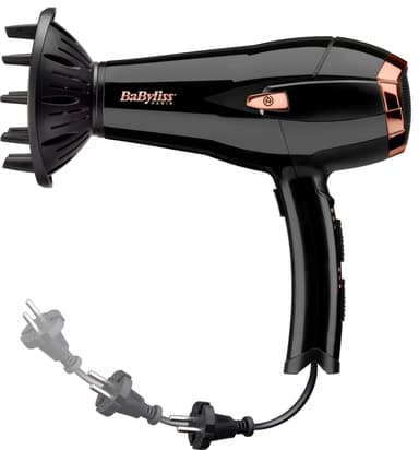 BaByliss Cordkeeper 2000 hiustenkuivaaja D373E