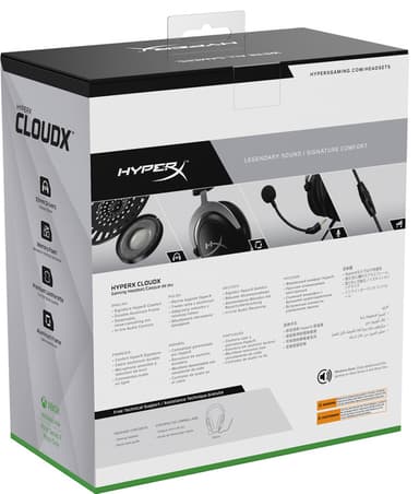 HyperX CloudX pelikuulokkeet