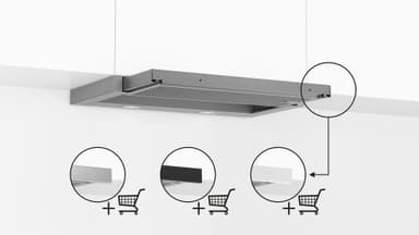 Bosch Liesituuletin DFL064A52 (Hopea-metallinen)