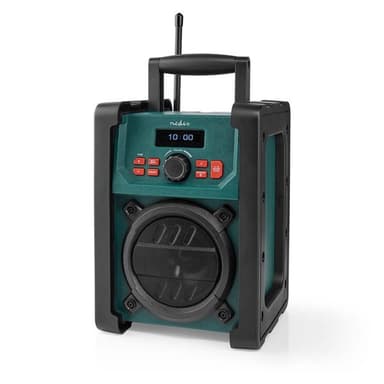 Nedis DAB+ Radio Bluetoothilla ja herätyskellolla