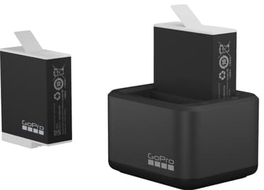 GoPro Dual kahden akun laturi + 2 akkua