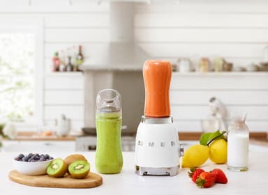 Smeg personal blender -tehosekoitin PBF01WHEU (valkoinen)