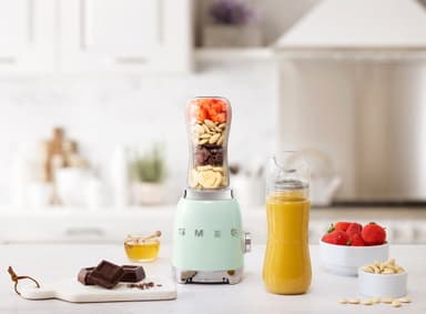 Smeg personal blender -tehosekoitin PBF01PGEU (pastellinvihreä)
