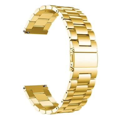 SKALO Teräsranneke Huawei Watch 3/3 Pro - Kulta