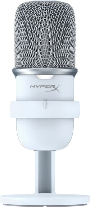HyperX SoloCast USB kondensaattorimikrofoni (valkoinen)