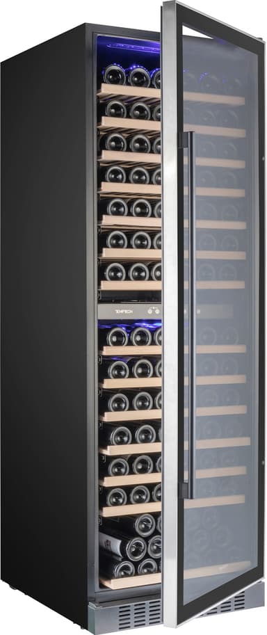 Temptech Premium viinikaappi WP180DCB (musta)