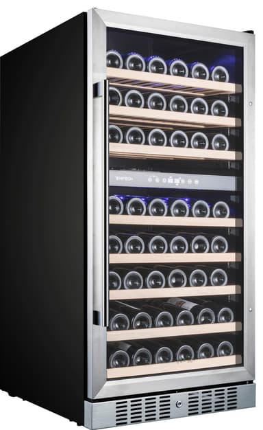 Temptech Premium viinikaappi WP120DCS (ruostumaton teräs)