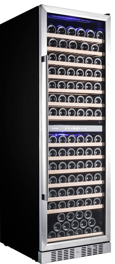 Temptech Premium viinikaappi WP180DCS (ruostumaton teräs)