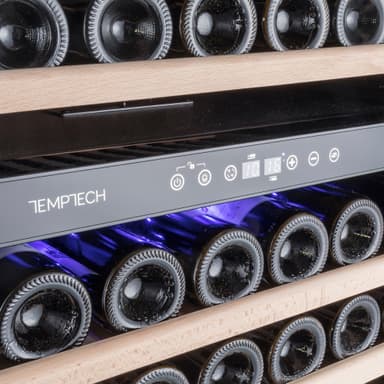Temptech Premium viinikaappi WP120DCS (ruostumaton teräs)