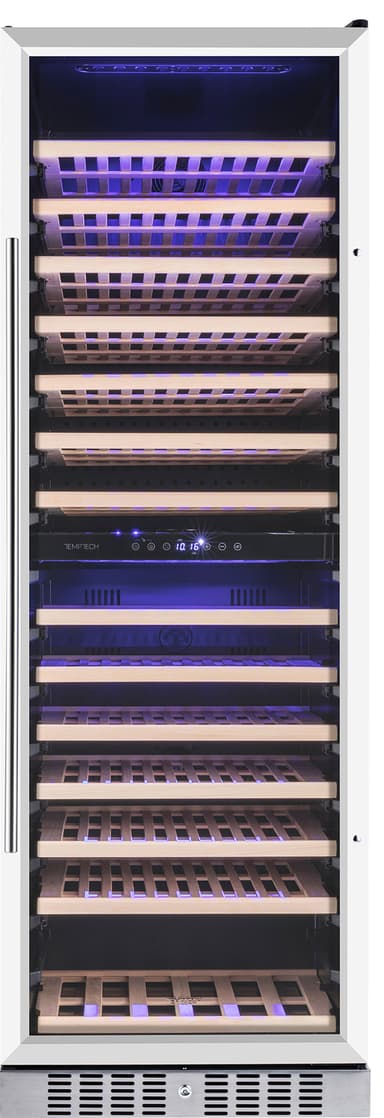 Temptech Premium viinikaappi WP180DCS (ruostumaton teräs)