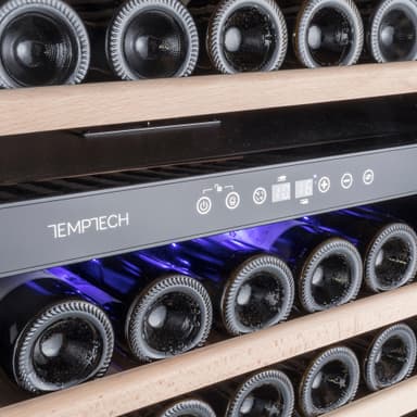 Temptech Premium viinikaappi WP180DCS (ruostumaton teräs)
