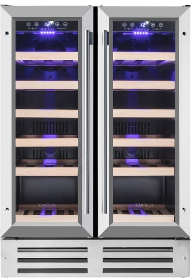 Temptech viinikaappi WP2DQ60DCS integroitava
