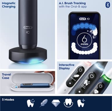 Oral-B iO 7s sähköhammasharja 408789 (valkoinen)