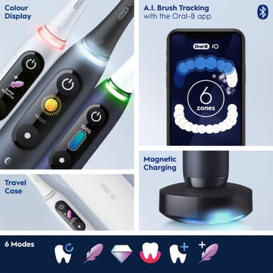 Oral-B iO 8s sähköhammasharja 408918 (valkoinen)