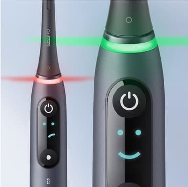 Oral-B iO 8 Duo sähköhammasharja 449034 (musta/valkoinen)