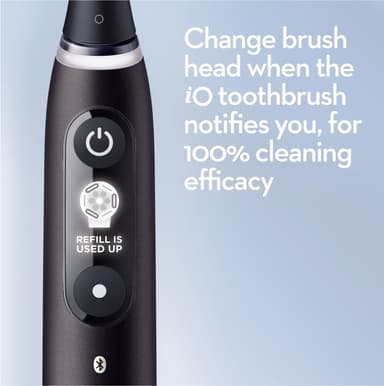 Oral-B iO 6s sähköhammasharja 448877 tuplapakkaus (musta/pinkki)