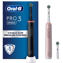 Oral-B Pro3 3900N sähköhammasharja 760277 (musta/pinkki)