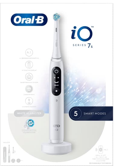 Oral-B iO 7s sähköhammasharja 408789 (valkoinen)