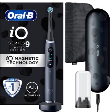 Oral-B iO 9 Limited Edition sähköhammasharja 430803 (onyksinmusta)