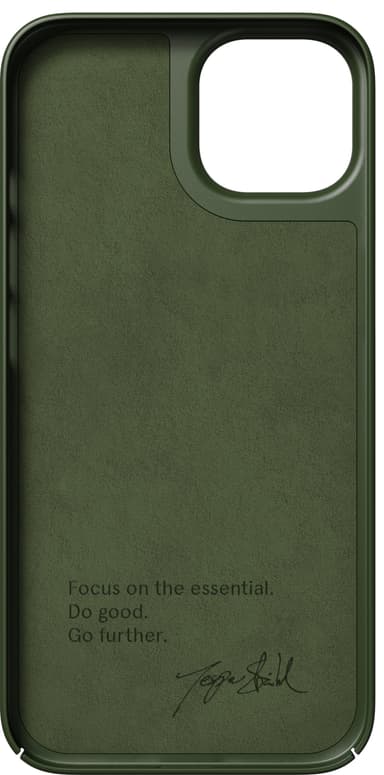Nudient Thin v3 iPhone 14 suojakuori (vihreä)