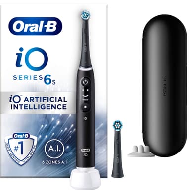 Oral-B iO 6s sähköhammasharja 409137 (musta laava)