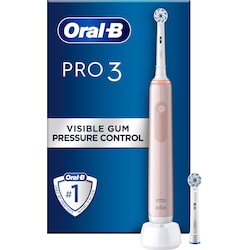 Oral-B Pro3 3400N sähköhammasharja 760093 (Pink Sensi)